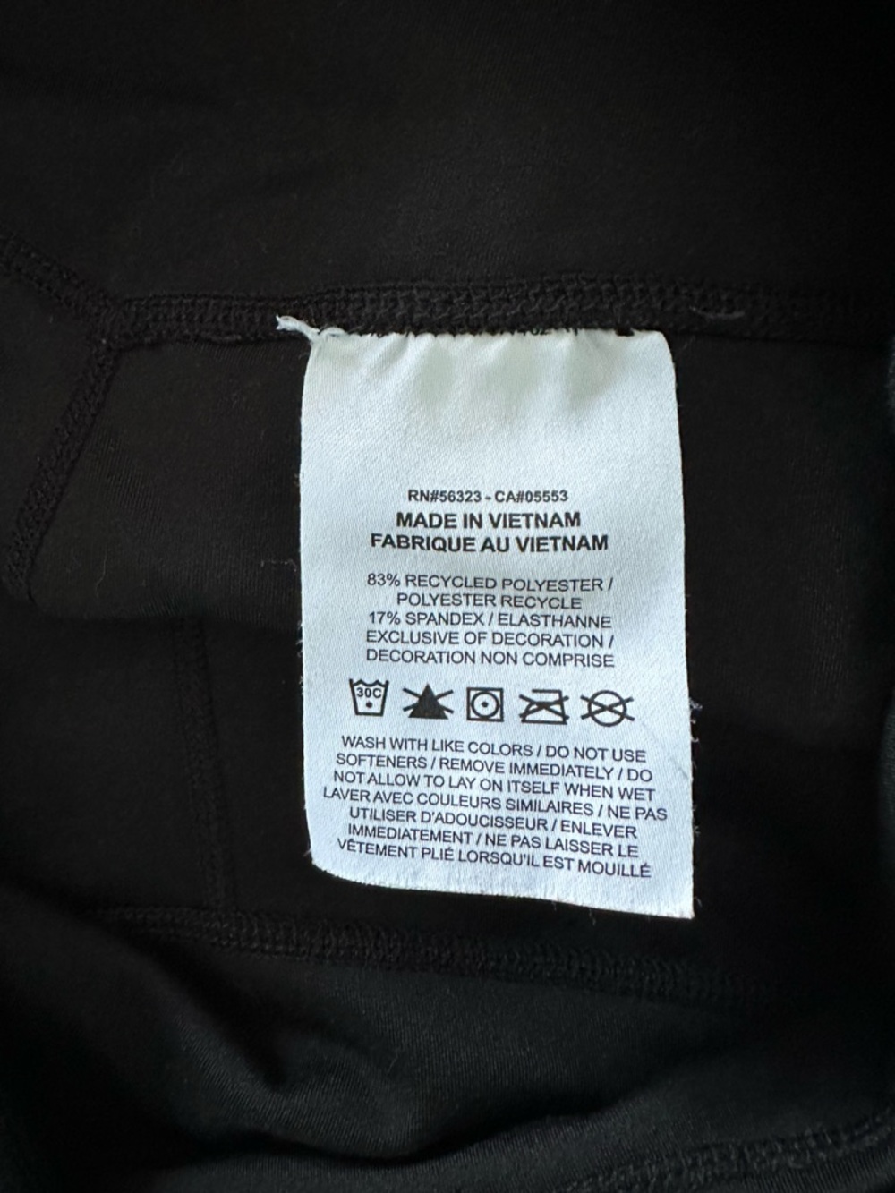 Nike Dri-FIT Black High Rise Leggings Women’s Size Medium Athletic Yoga - Picture 5 of 6